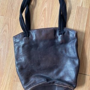 Perry Ellis Brown Leather Purse